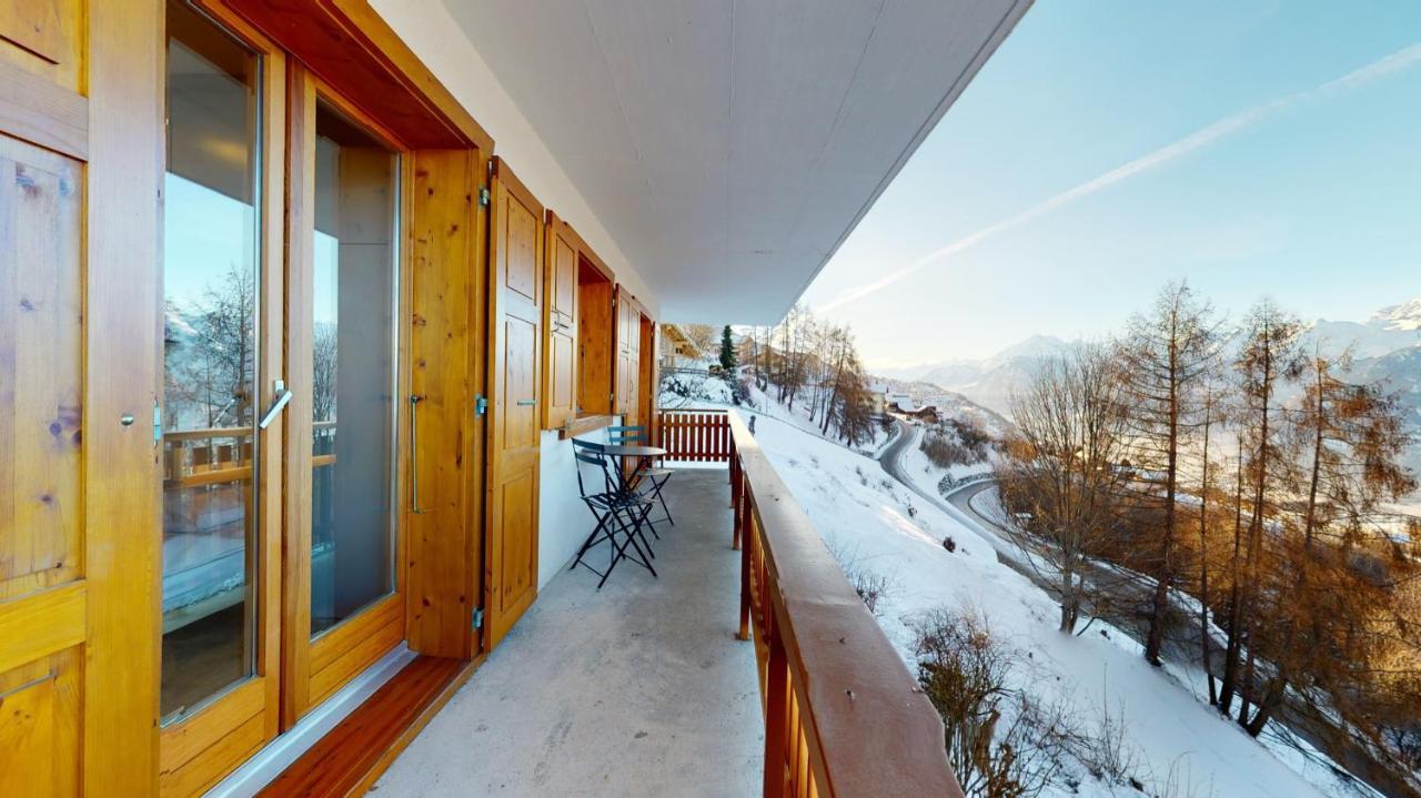 Cozy Apartment In Veysonnaz, Close To The Slopes Of The 4 Valleys Eksteriør billede