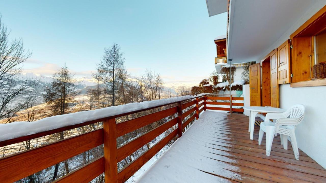 Cozy Apartment In Veysonnaz, Close To The Slopes Of The 4 Valleys Eksteriør billede